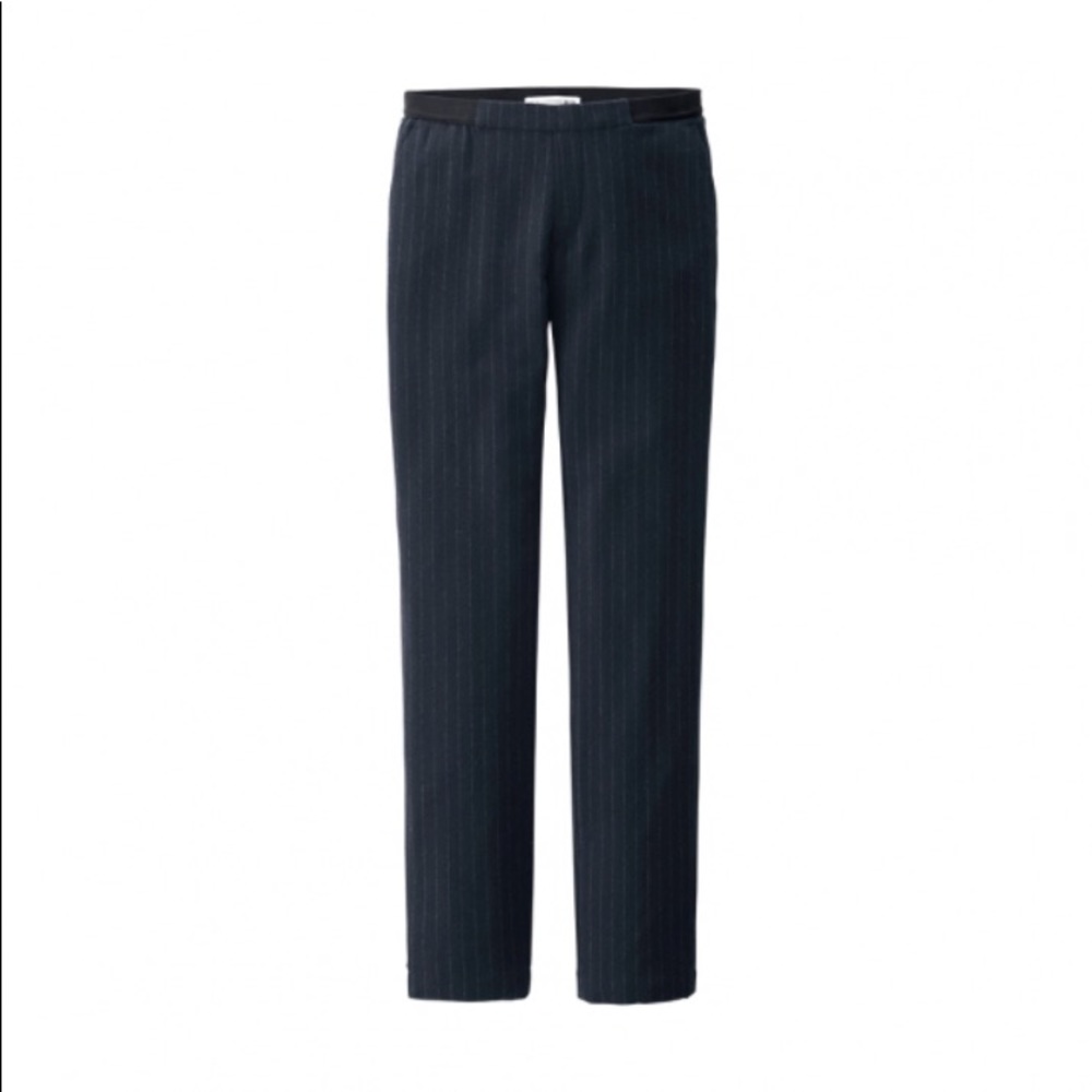 Uniqlo Wool Blended Stripe Pants